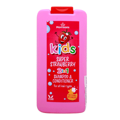Morrisons Kids Super Strawberry 2in1 Shampoo & Conditioner 250ml