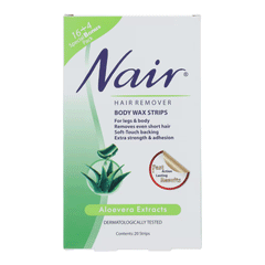 Nair Hair Remover Body Wax Aloevera Extract 20s