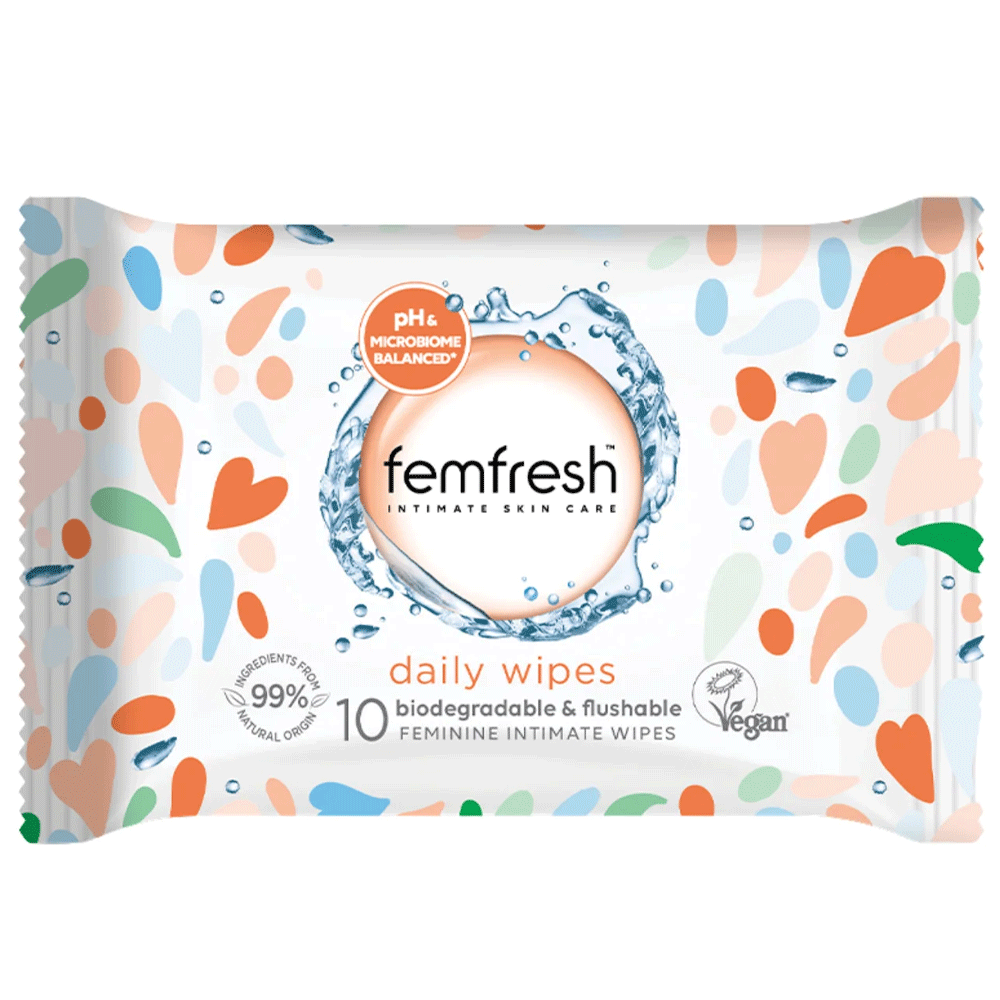 Femfresh Intimate Daily Wipes 10s