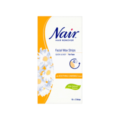 Nair Hair Remover With Camomile Extract Body Wax Strip 12 S