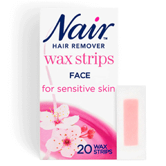 Nair Face Wax Strips Purple Petals 20s