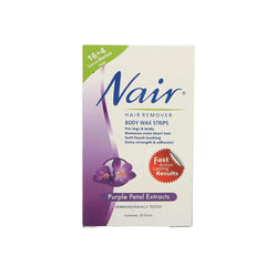 Nair Body Wax Stips Purple 20s