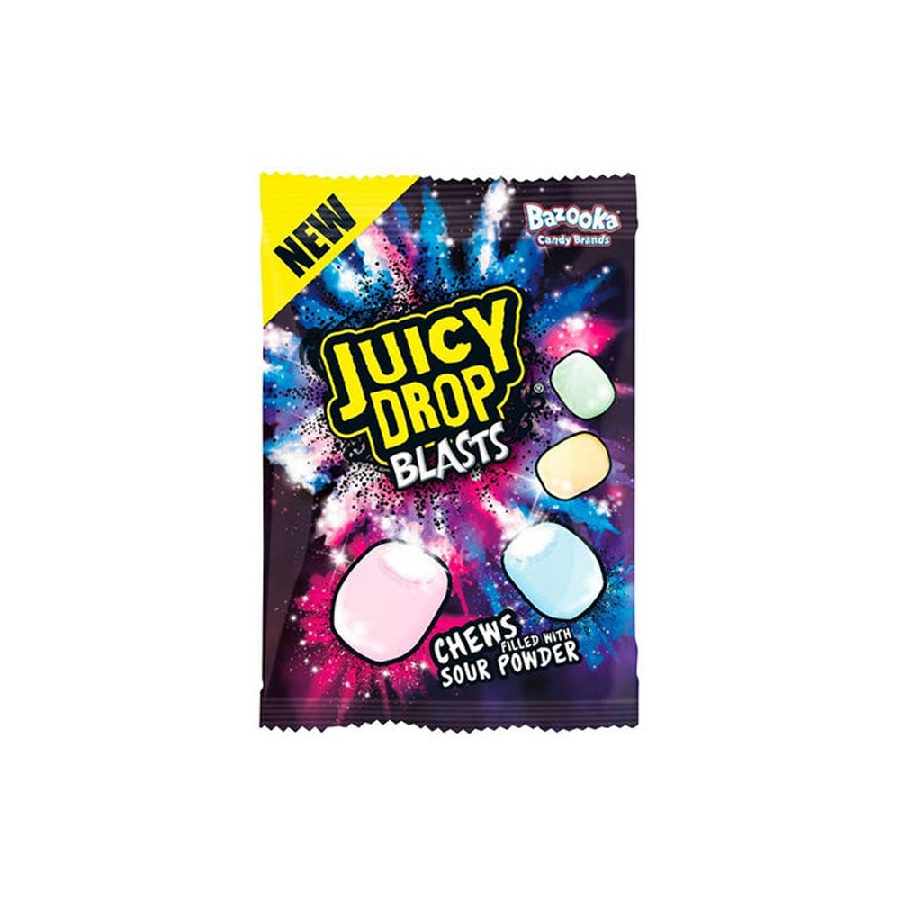 Juicy Drop Blasts Chews Filled Sour Powder 120g