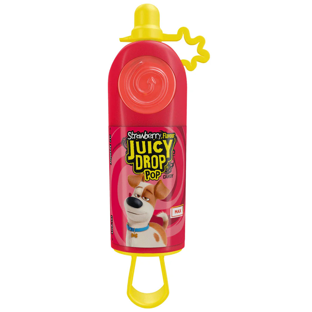 Juicy Drop Pop Candy Strawbwerry Flavour 26g