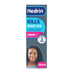 Hedrin Kills Head Lice Liquid 250ml