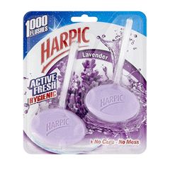 Harpic Air Freshner Active Fresh Hygienic Lavender 2x40g