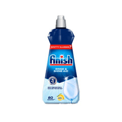 Finish Rinse & Shine Aid Lemon Sparkle Liquid 400ml