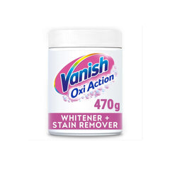 Vanish Oxi Action Whiter Whites+amazing Stain Removal 470g