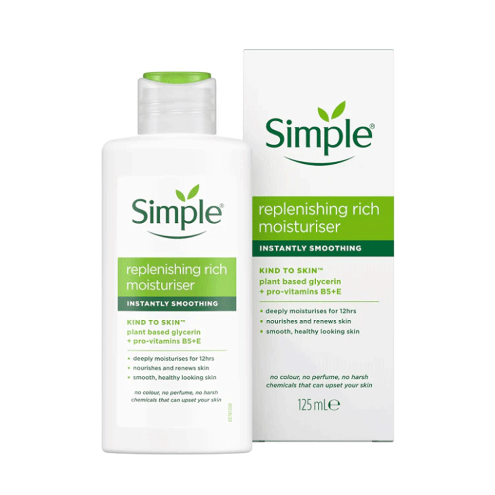 Simple Replenishing Rich Moisturiser 125ml