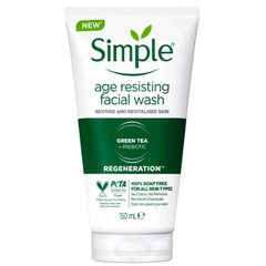 Simple Age Resisting Facial Wash 150ml