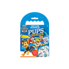 Paw Patrol Carry Along Colouring Set