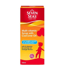 Seven Seas Multi-Vitamin Syrup With Cod Liver Oil 500ml (Malayia)