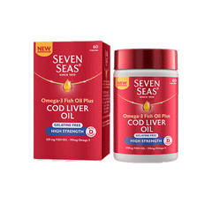 Seven Seas High Strength Cod Liver Oil 60 Cap