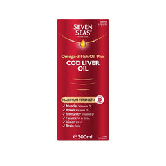 Seven Seas Cod Liver Oil Maximum Strength 300ml