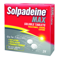 Solpadeine Max Soluble Tab 24s Box