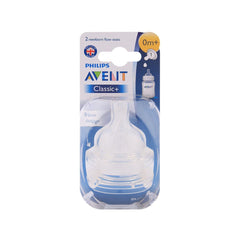 Philips Avent Anti-colic Silicone Teat 0m+ (scf631/27)