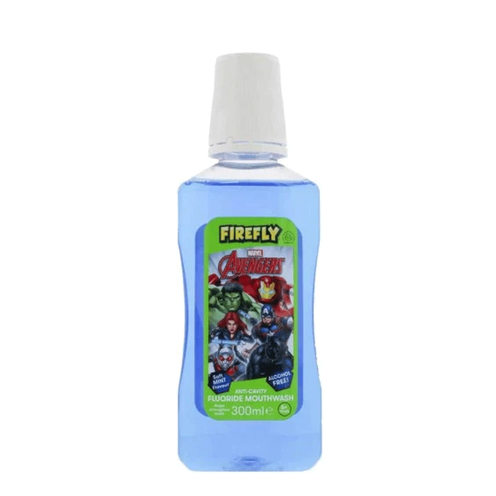 Firefly Marvel Avengers Anti-Cavity Fluoride Mouth Wash 300ml – Springs ...