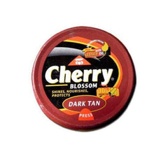 Cherry Blossom Shoe Polish Dark Tan 50ml