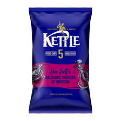 Kettle Sea Salt & Balsamic Vinegar Potato Chips 25g