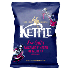 Kettle Sea Salt & Balsamic Vinegar of Modena Potato Chips 130g