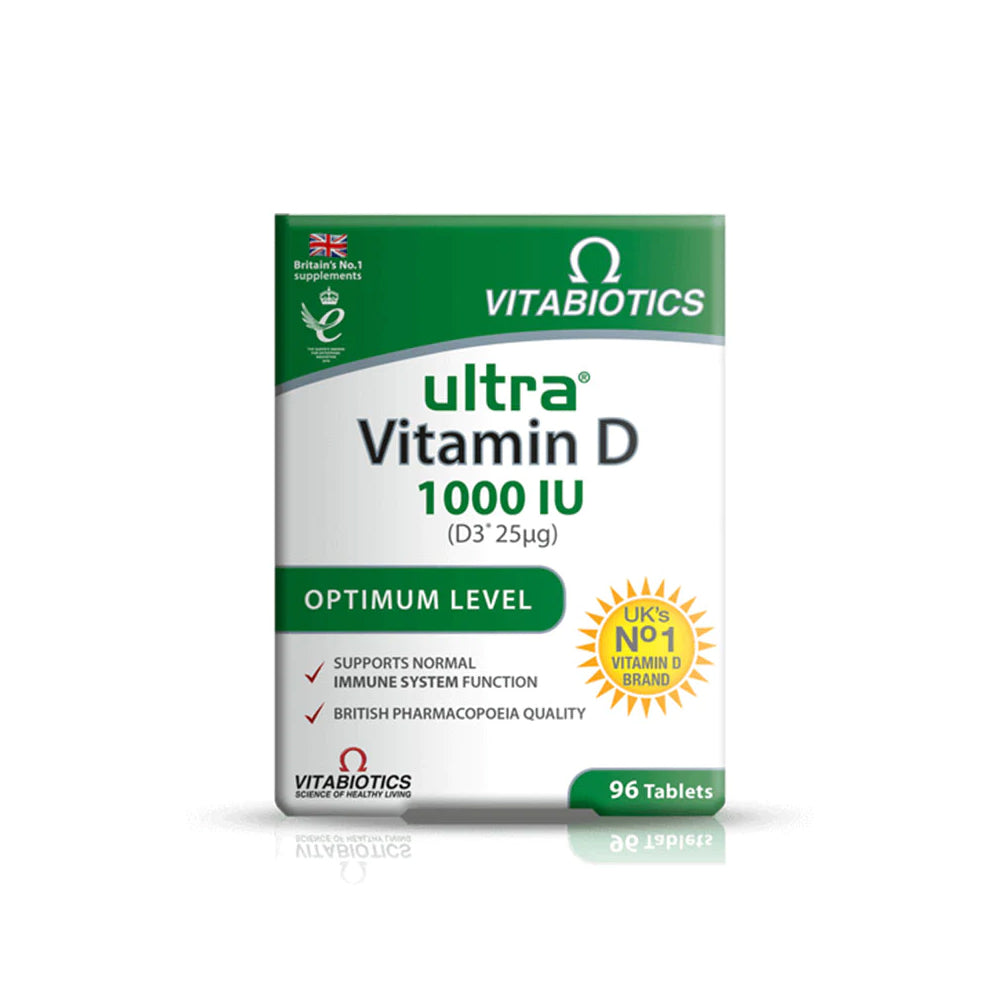 Vitabiotics Ultra Vitamin D 1000 IU Mini Tablets 96s