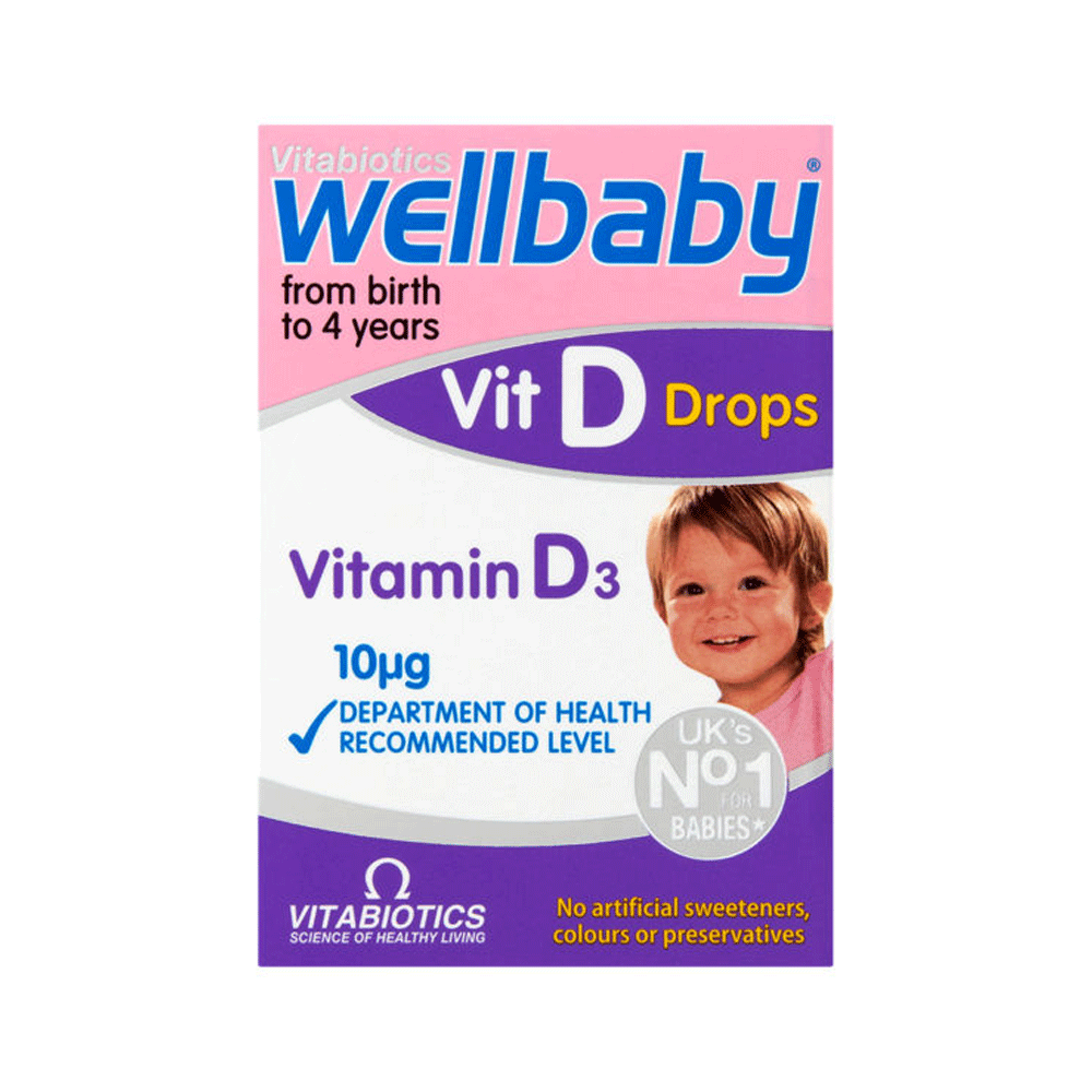 Vitabiotics Wellbaby Vit D Drops 30ml