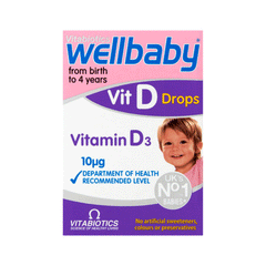 Vitabiotics Wellbaby Vit D Drops 30ml