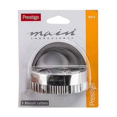 Prestige 3biscuit Cutters 8012