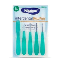 Wisdom Interdental Brushes Medium 5s Set