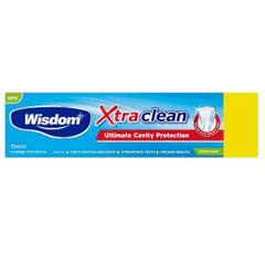Wisdom Xtra clean Ultimate Cavity protection fresh mint 75ml
