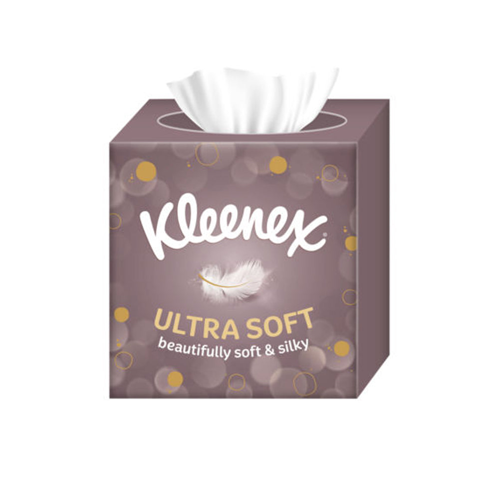 Kleenex Ultra Soft Square Tissue Box