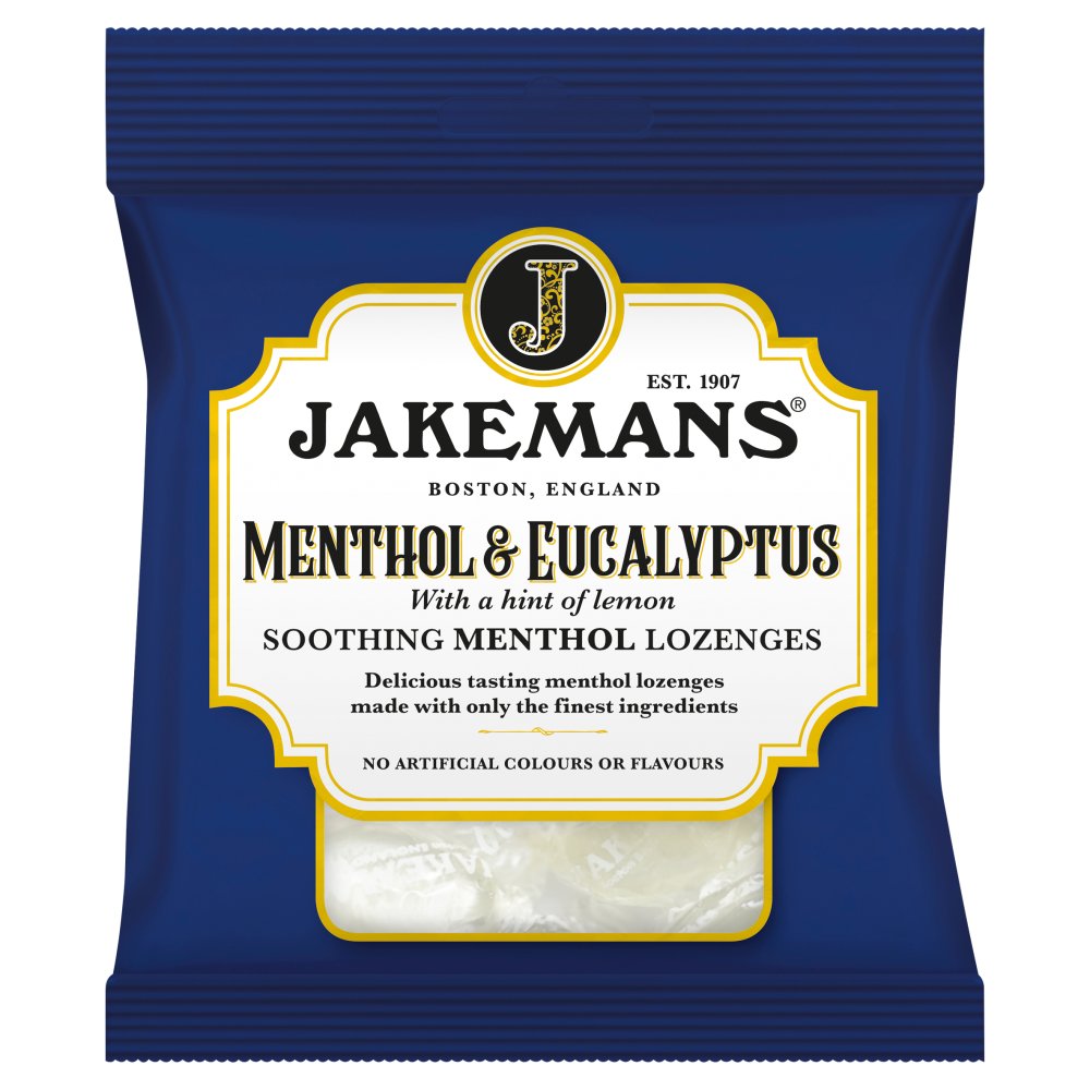 Jakemans Menthol & Eucalyptus Soothing Menthol Lozenges 73g