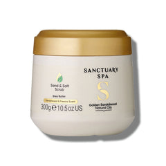 Sanctuary Spa Golden Sandalwood Salt Scrub 300g