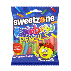 Sweetzone Rainbow Pencil Jelly 90g