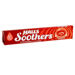 Halls Soothers 45gm Strawberry Juice