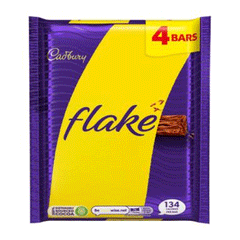Cadbury Flake Bar 4s 102g