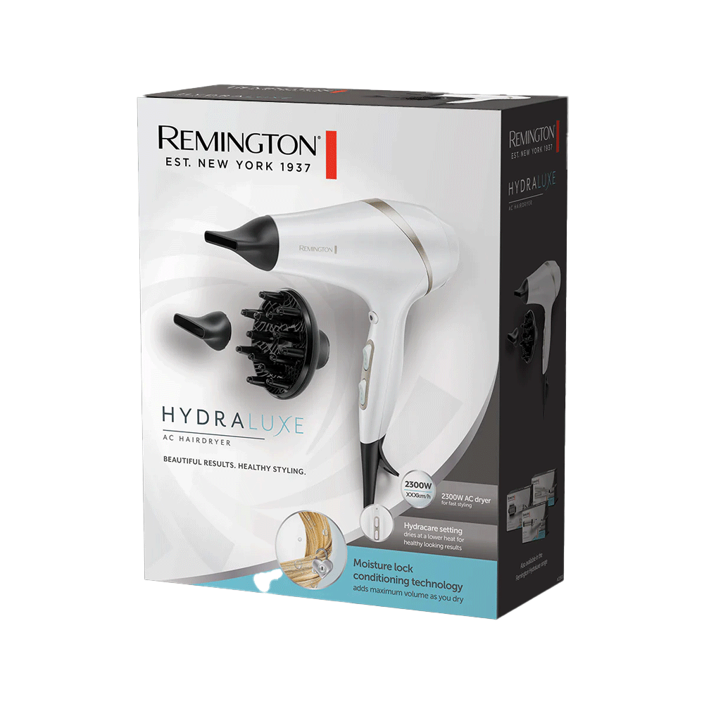 Remington Hydra Luxe Ac Hairdryer Ac8901