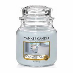 Yankee Candle A Cream & Quiet Place 411g