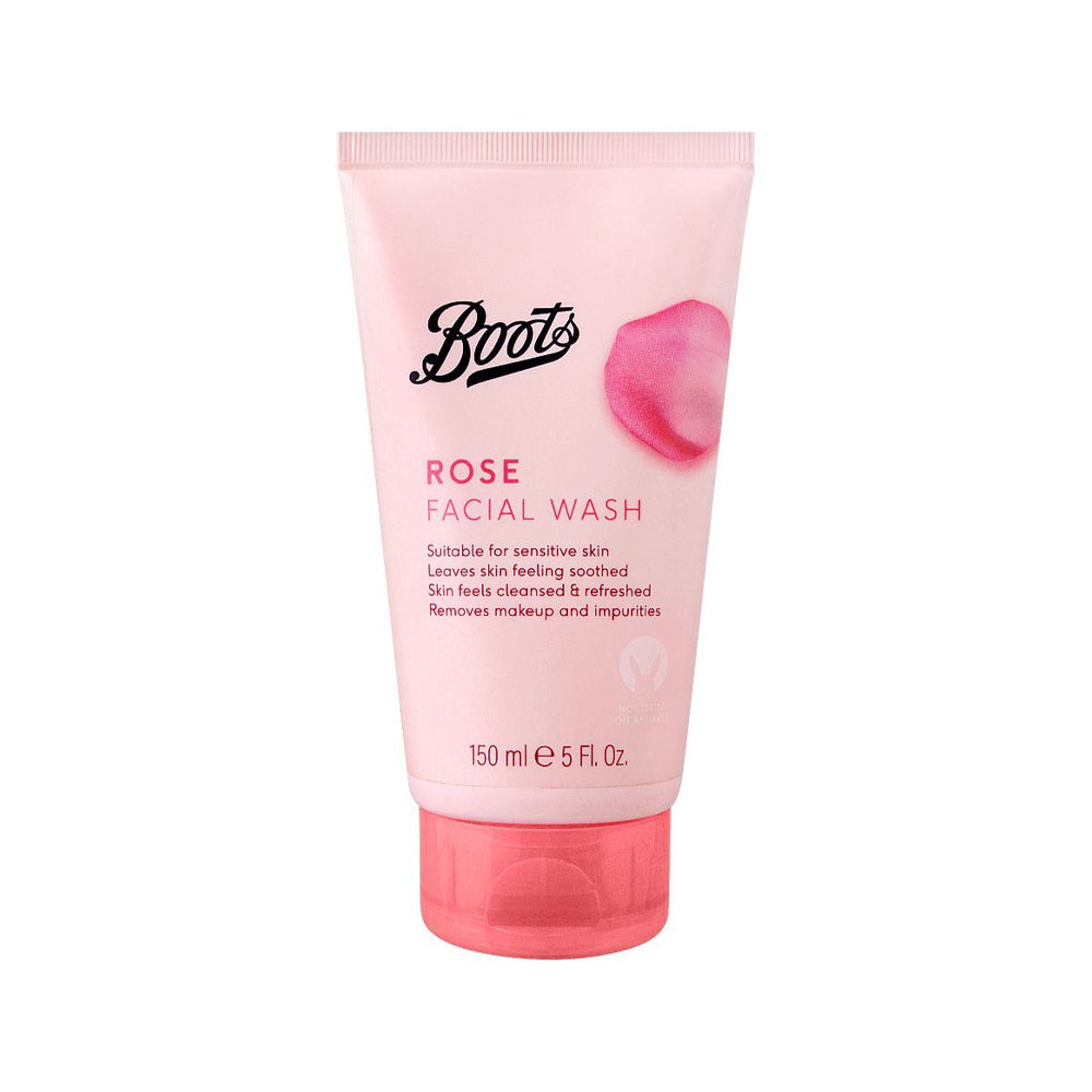 Boots Rose Facial Wash 150ml