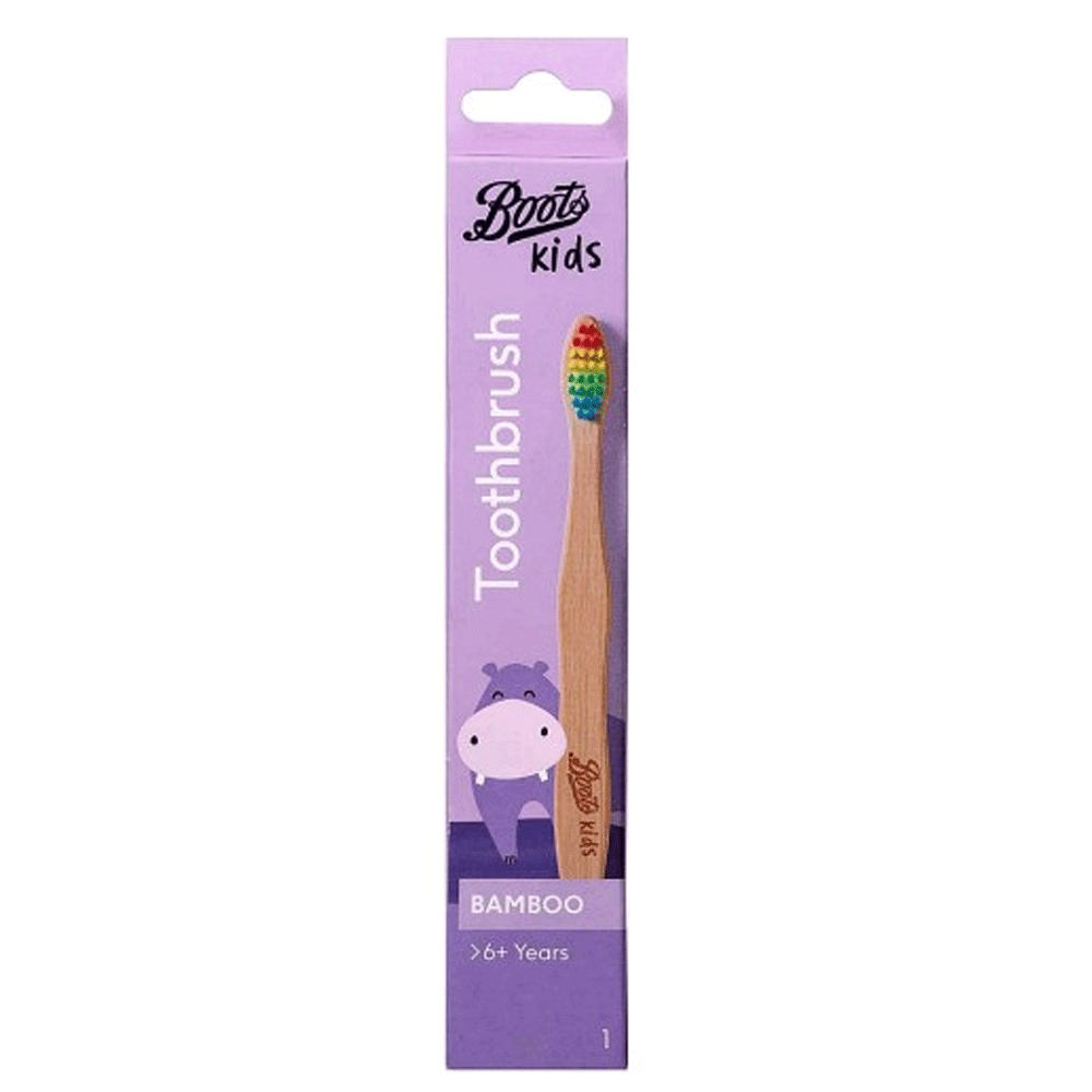 Boots Bamboo Toothbrush Kids 6+Yrs