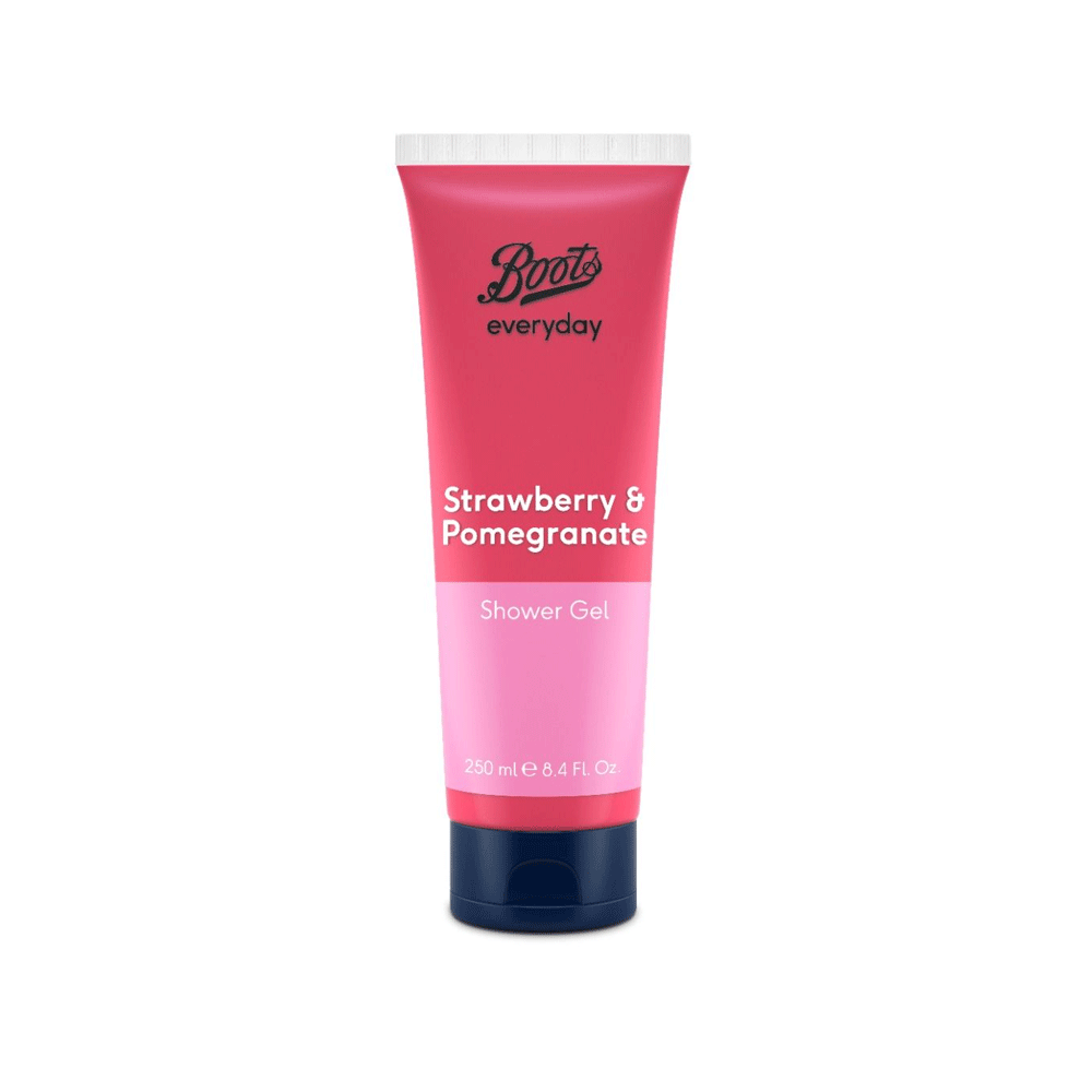 Boots Everyday Strawberry Pomegranate Shower Gel 250ml