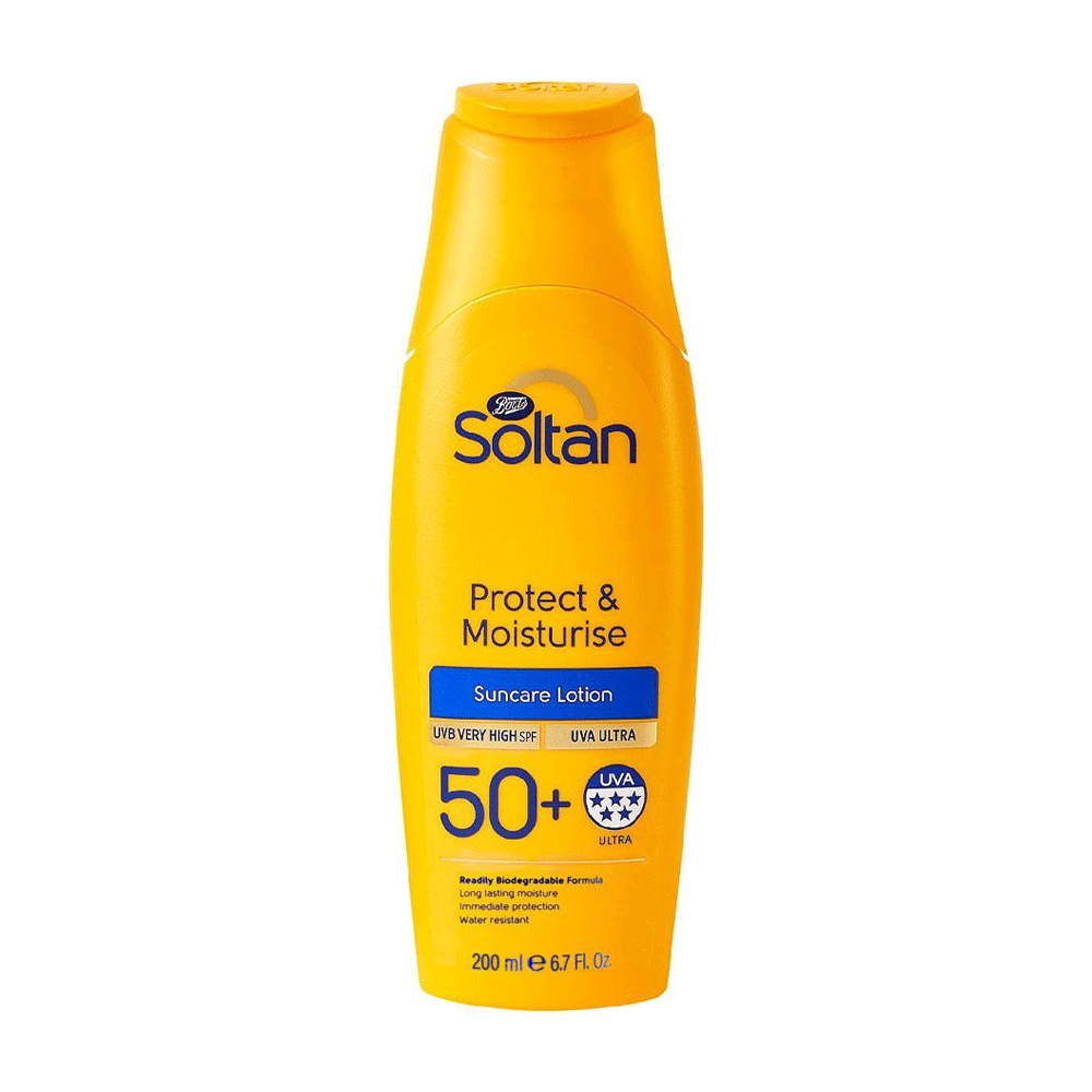 Boots Soltan Protect & Moisturise Suncare Lotion 200ml