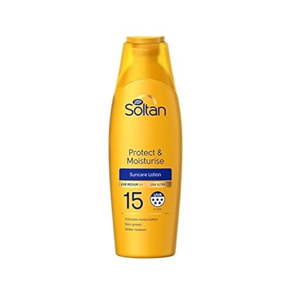 Boots Soltan Protect & Moisturise Lotion 400ml