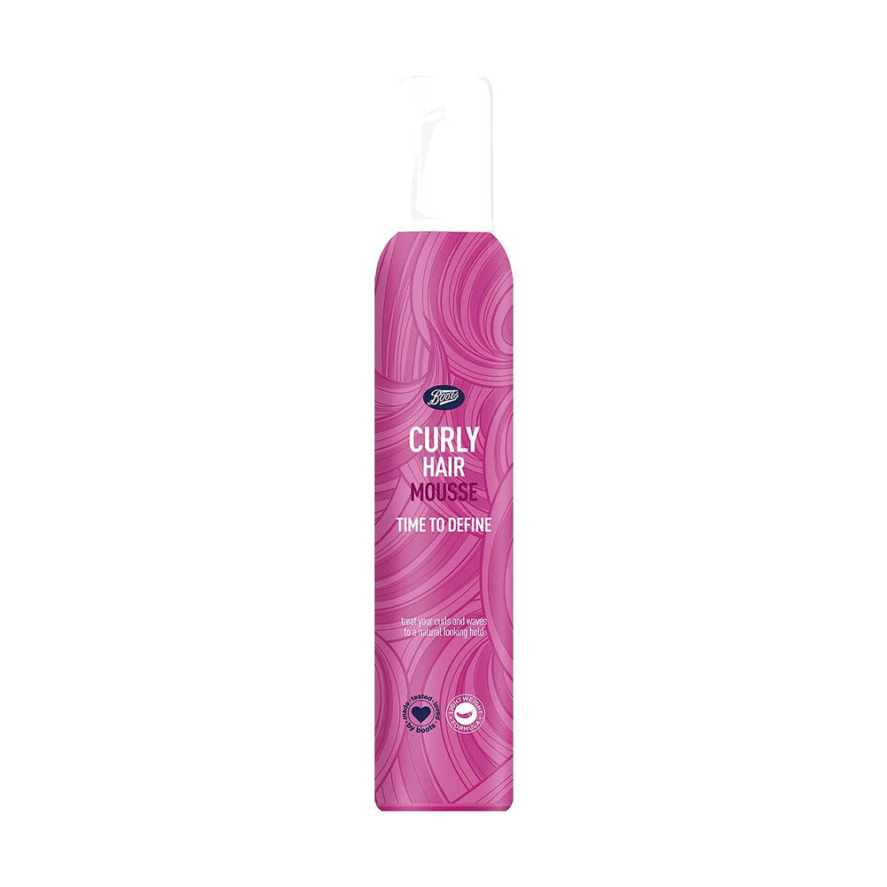 Boots Curly Hair Mousse 200ml