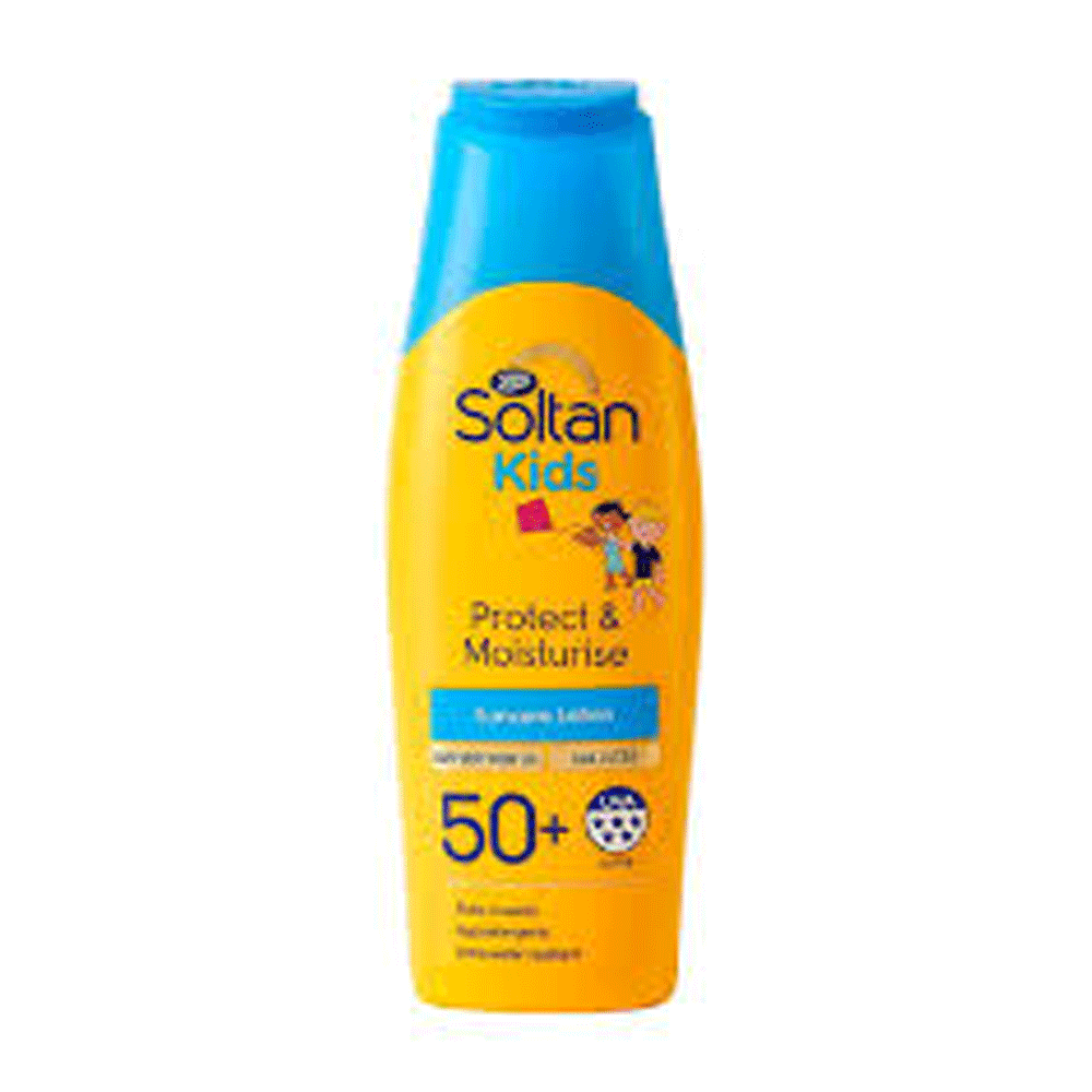 Boots Soltan Kids Protect & Moisturise Suncare Lotion 50+ 200ml