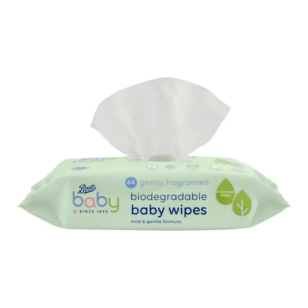 Boots Baby Gently Frangranced Baby Wipes 64s