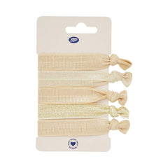 Boots Hair Ties Cream Shine 5s