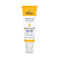 Boots Soltan Brightening Facial Sun Care 50spf 50ml