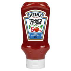 Heinz Tomato Ketchup 50% Less Sugar & Salt 435g