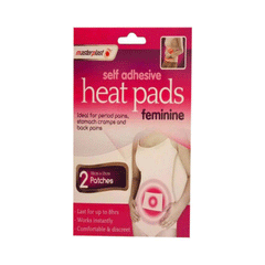 Master Plast Self Adhesive Feminine Heat Pads 2s